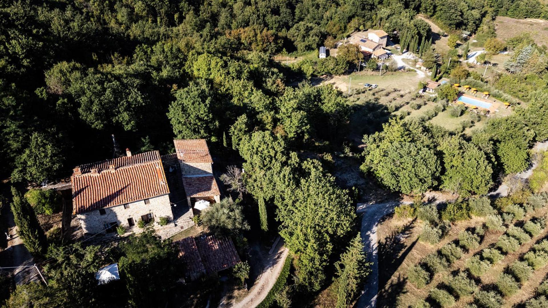 Agriturismo Santa Caterina Castelnuovo di Val di Cecina Exterior foto